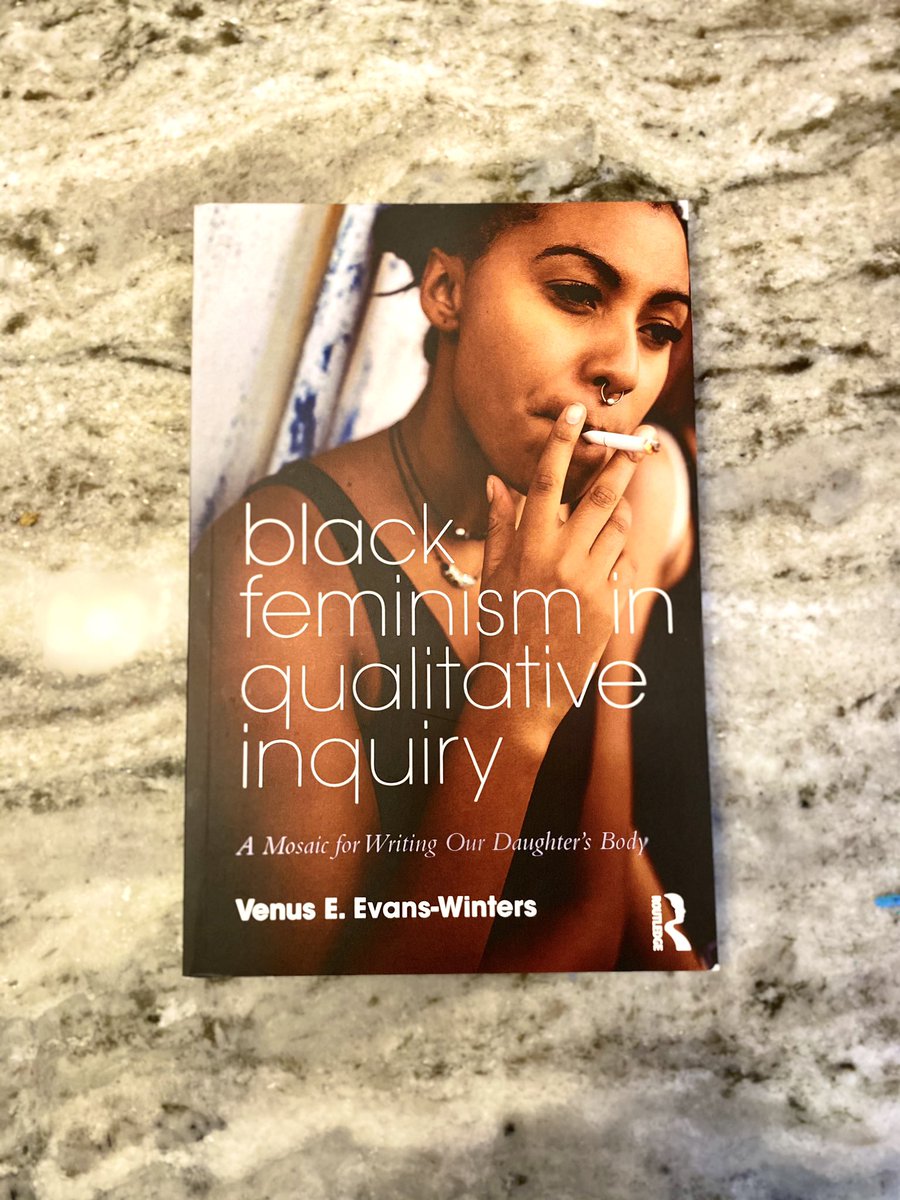janaymgarrett's tweet image. Today’s come up. Who you cite is a reflection of your politics. #citeblackwomen #citeasista Who are you currently reading? Citing?

#sharpeningmyskills #qualitativeresearcher 
#blackwomanphd #motherscholar #AcademicChatter