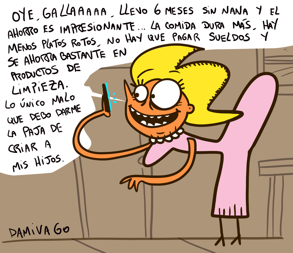 Damivago's tweet photo. "Por una vida sin Nanas" https://t.co/ZwXrFsgA3D
