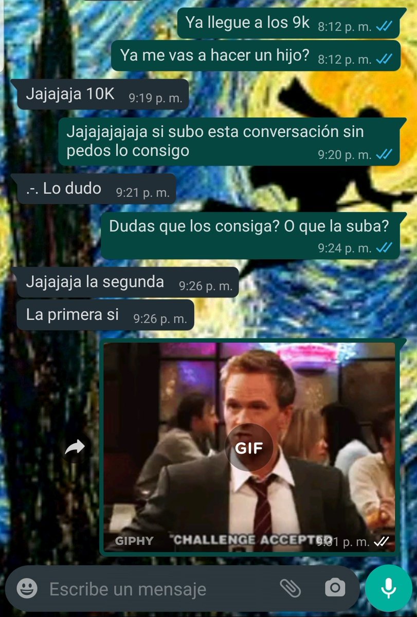 HemorragiaObst's tweet photo. Si llego a los 10 K les pongo el arroba del meditwittero que me ando cenan... digo Khe :v https://t.co/u0w0Frwfxd