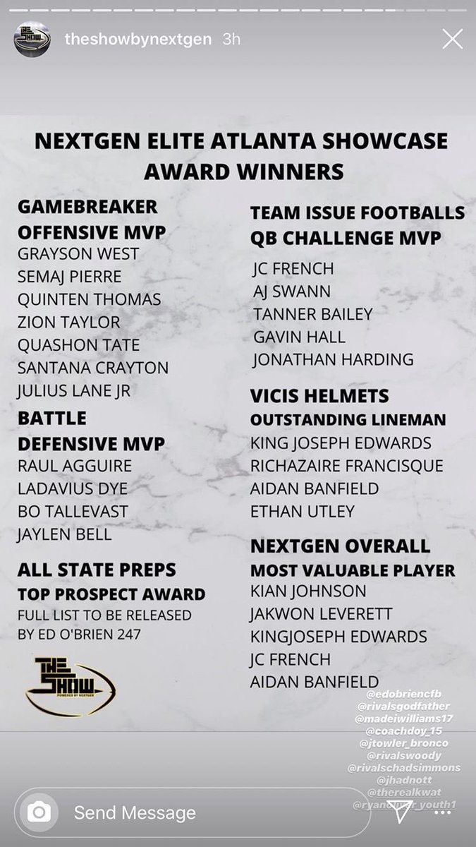 lRaulAguirre's tweet photo. 💯Defense of MVP yesterday.... @ChadSimmons_ @ErikRichardsUSA @RecruitGeorgia @jtbronco88 @shelton_felton @ReuseRecruiting @CoachBOdom @therealkwat https://t.co/zjZSnaA5fh