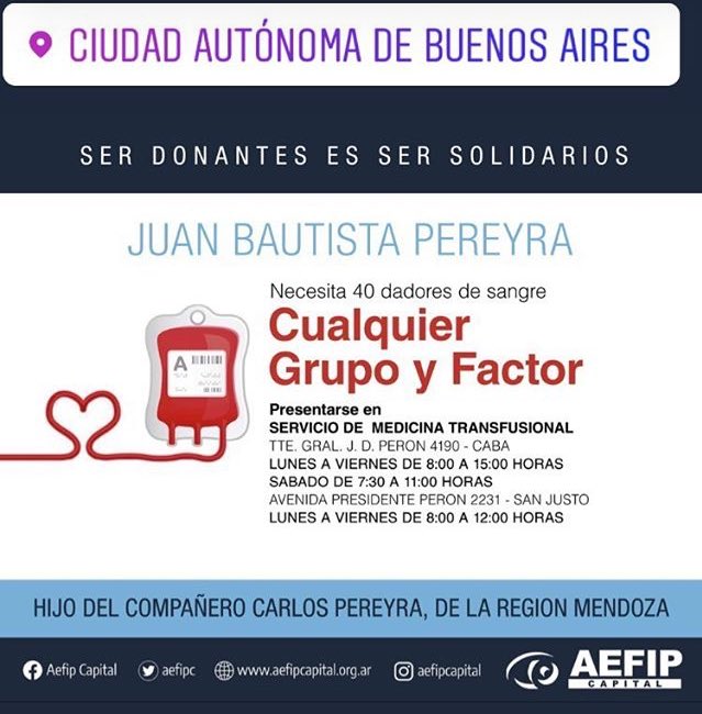 mariiclement's tweet photo. El bauti necesita la ayuda de la gente, compartir y que llegue a la gente de Buenos Aires le haría muy bien 🙏🏼🙏🏼 https://t.co/x7avvbundz