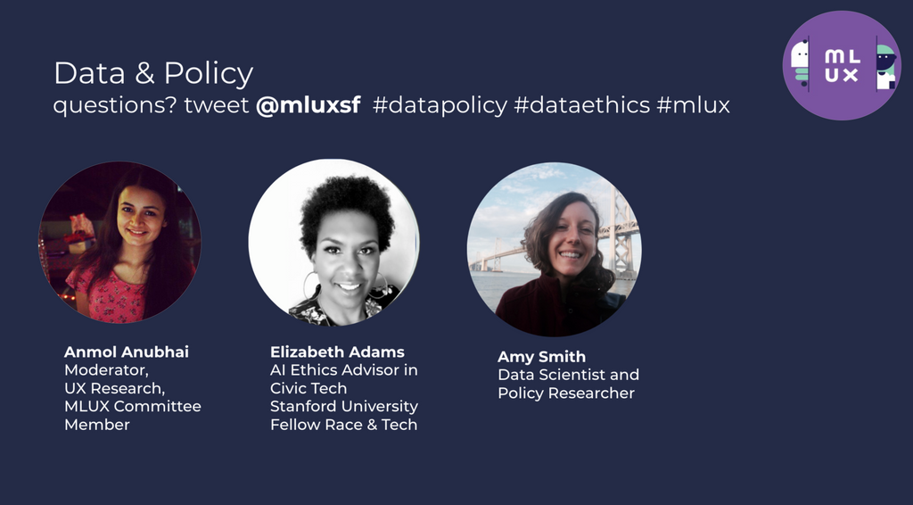 Coming soon: Data & Policy discussion with Elizabeth Adams and Amy Smith! Stay tuned to learn more 🌱
#dataethics #datapolicy #mlux