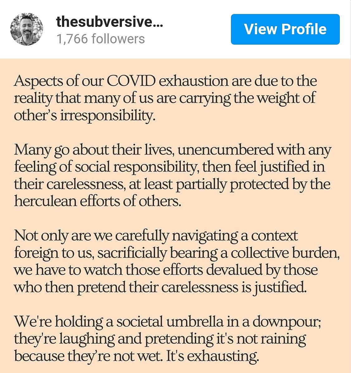 ElizabethGodsy's tweet photo. #CovidExhaustion #Empath #Covid_19 https://t.co/BpqdxKHdFO