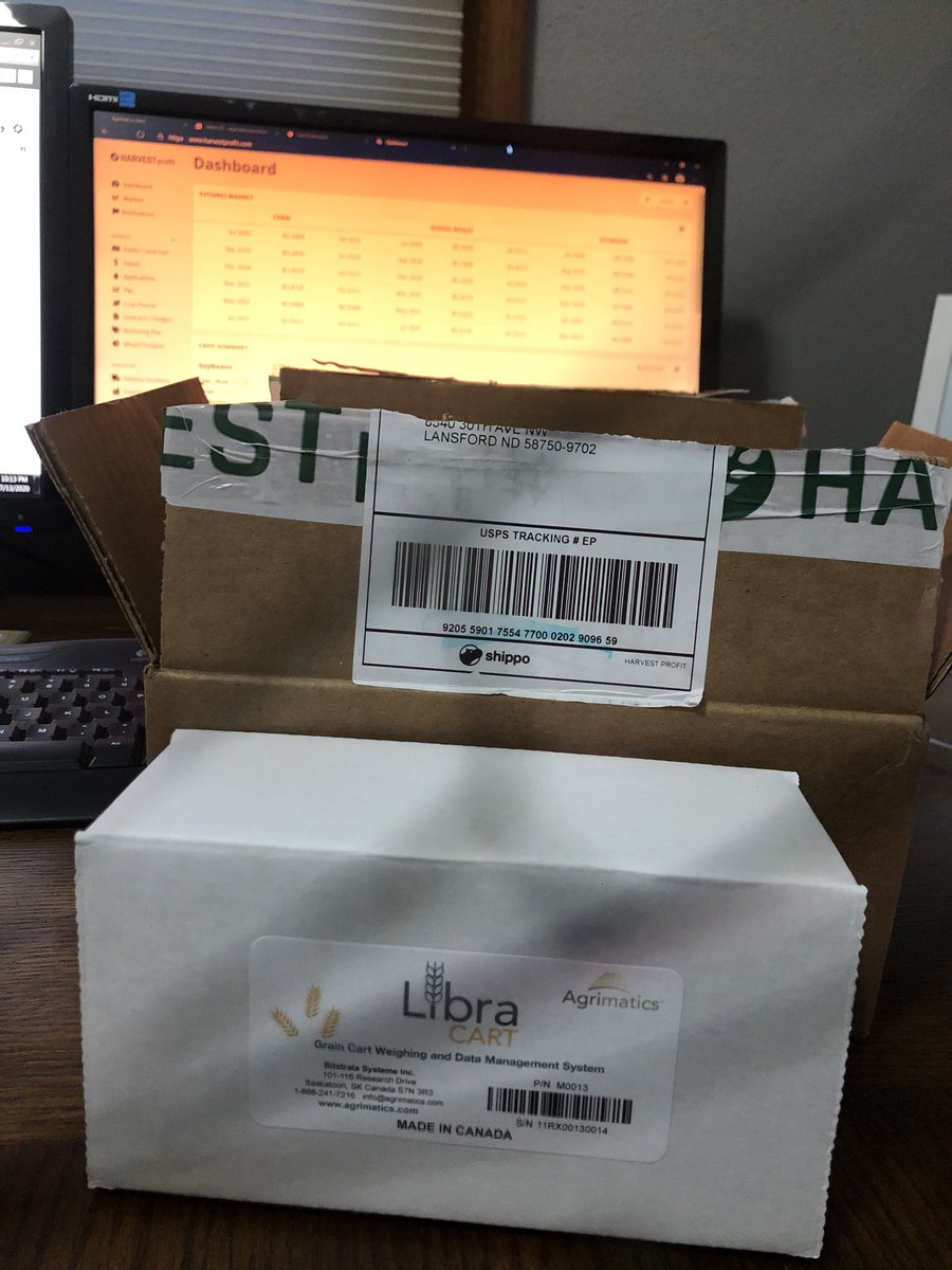 JAbernathey's tweet photo. Thanks @HarvestProfit for the #libracart! @Agrimatics https://t.co/b5wEBnwBcw