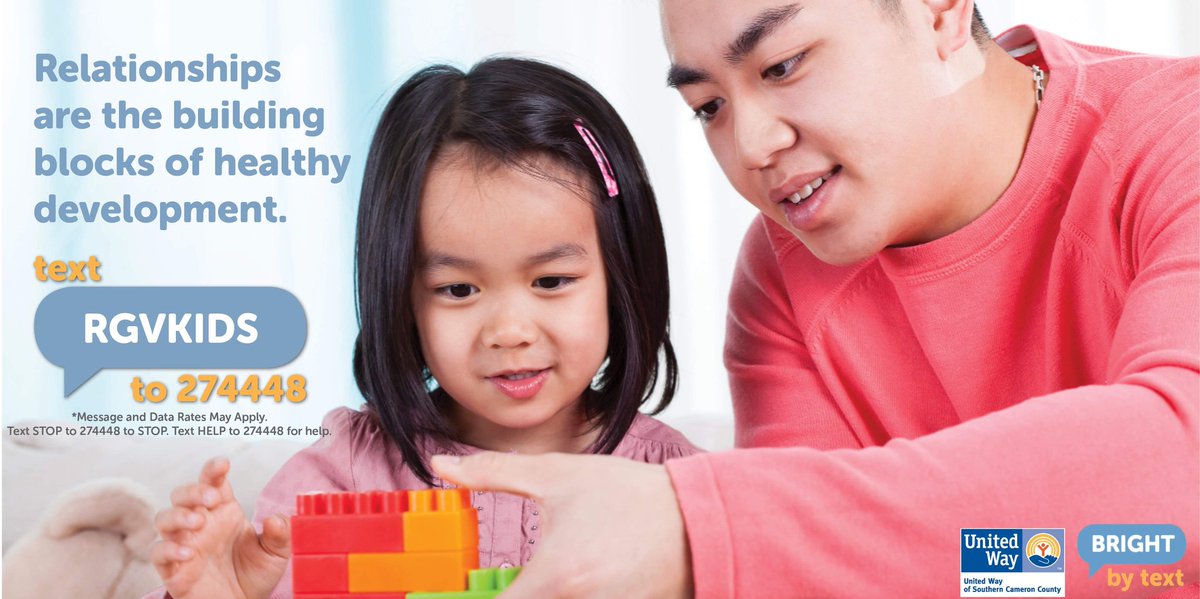 Bright by Text.  FREE!  Text RGVKIDS to 274448.  Tips and resources for parents in English/Spanish.  Recommended &amp; facilitated by one of our Dads!

<a href="/BrightbyText/">Bright by Text</a> <a href="/UnitedWayRGV/">United Way RGV</a> #father #fatherhood #dadlife #parent #tips #text #relationships #healthy #family #development #rgvdads