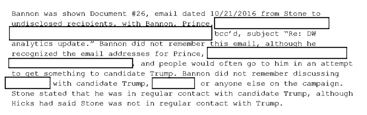 All of them. Bannon. Flynn. Stone. Mercer, Prince. It never stops. It gets keeps expanding, and a good 100-year prison sentence for any of them will explode into cascading proffers that indict more people than any of them can individually imagine.