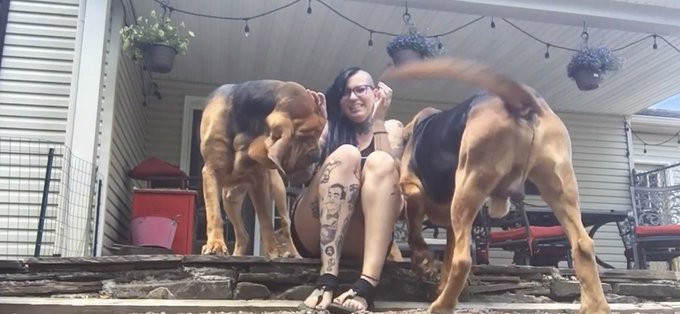 Watch me and my dogs playing ❤️🐶😉 DM or subscribe to my Snapchat here: https://t.co/Ozrk2fwhzz #dogs<a href="/tag/fetish"class="tags"><span>#fetish</span></a><a href="/tag/kinky"class="tags"><span>#kinky</span></a><a href="/tag/doglover"class="tags"><span>#doglover</span></a><a href="/tag/dogs"class="tags"><span>#dogs</span></a><a href="/tag/taboo"class="tags"><span>#taboo</span></a><a href="/tag/puppygirl"class="tags"><span>#puppygirl</span></a>