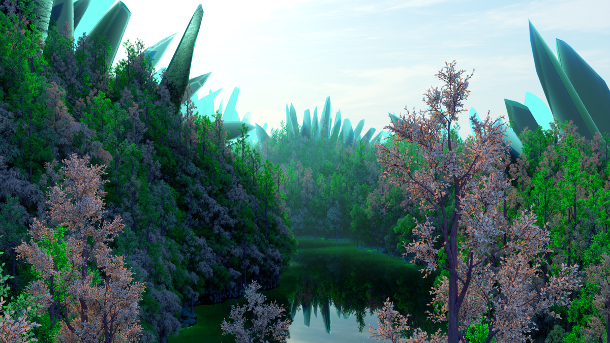 Omegafoxxx's tweet photo. First frame of a loopable animation! i'll surely render it with #Rendertoken, but before i'll try to optimize it a bit...
estimated at 2800 $Rndr at half sample count 🤖
i hope the loop effect will work well
⏬Frames stats breakdown in second tweet. https://t.co/oLlGYyu0J0
