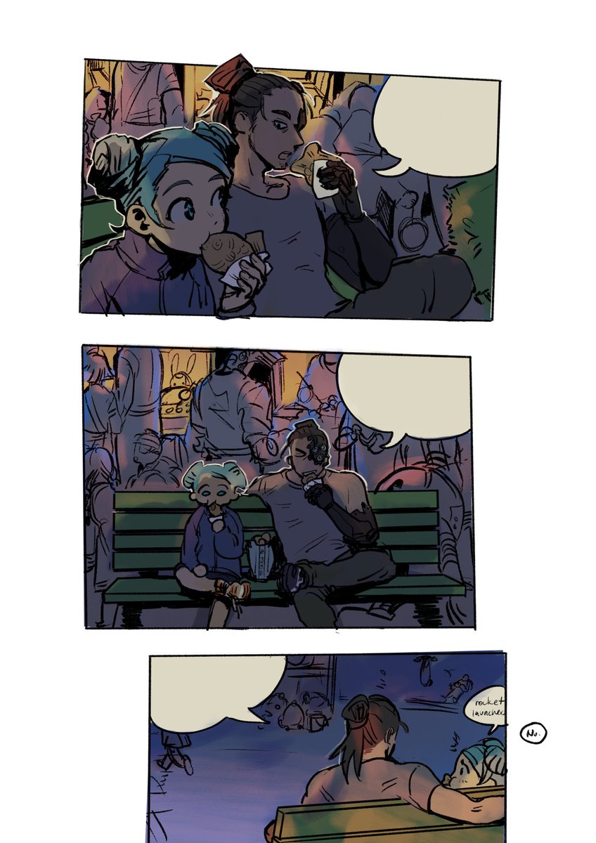 some oc stuff ive been working on with @rturbeeeee :^) 