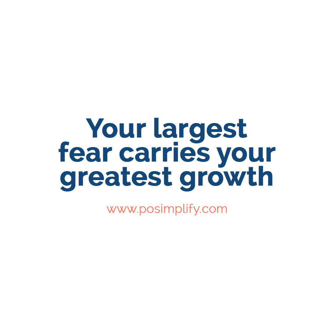 PoSimplify's tweet photo. Your largest fear carries your greatest growth #motivation #business #motivationalquotes #dropshippingbusiness #shopping #successquotes #motivational #money #marketing  #ebay #posimplify #success #inspirational #entrepreneurship #quotes https://t.co/Sj6UXORGaL