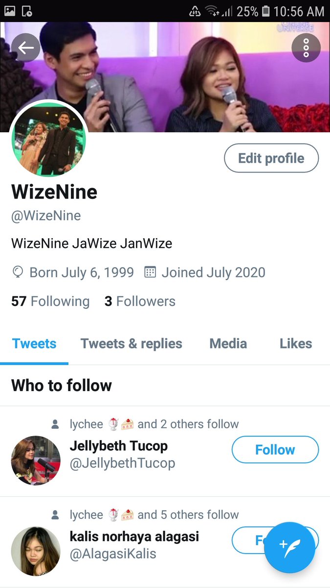 WizeNine's tweet photo. F O L L O WοΏ½οΏ½οΏ½οΏ½π @wize_estabillo @JanineBerdinOFC #janwize #jawize https://t.co/fKPgZrkOoc