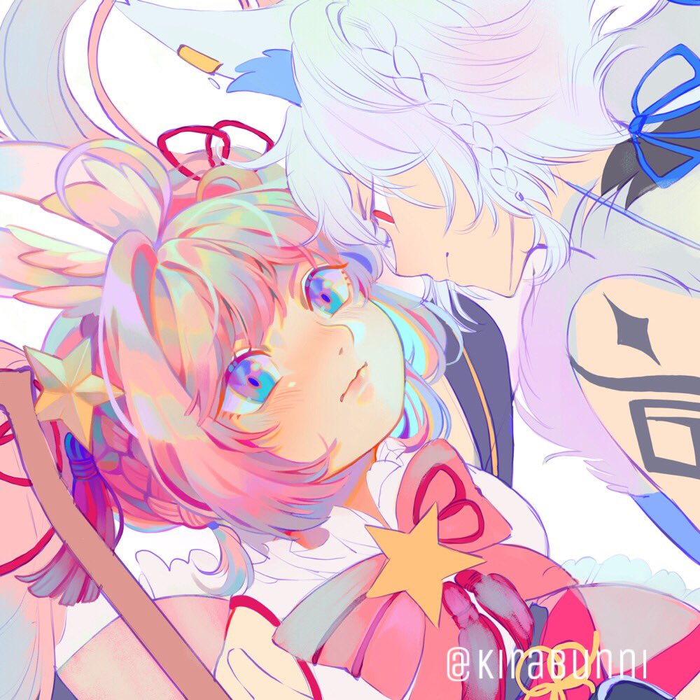 I only recently gave more love to my OCs but my Original content consists mainly of pink and bunnies :)
(sorry i included a wip too because i was proud of it) #OriginalContentArtist #IAMSomebodyArtistClub #under10kgang