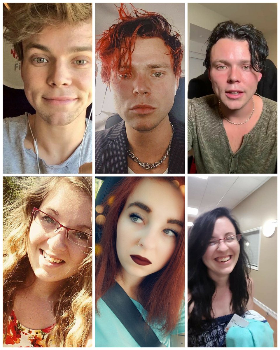 Blonde//Red//Black Hair... best color on us?