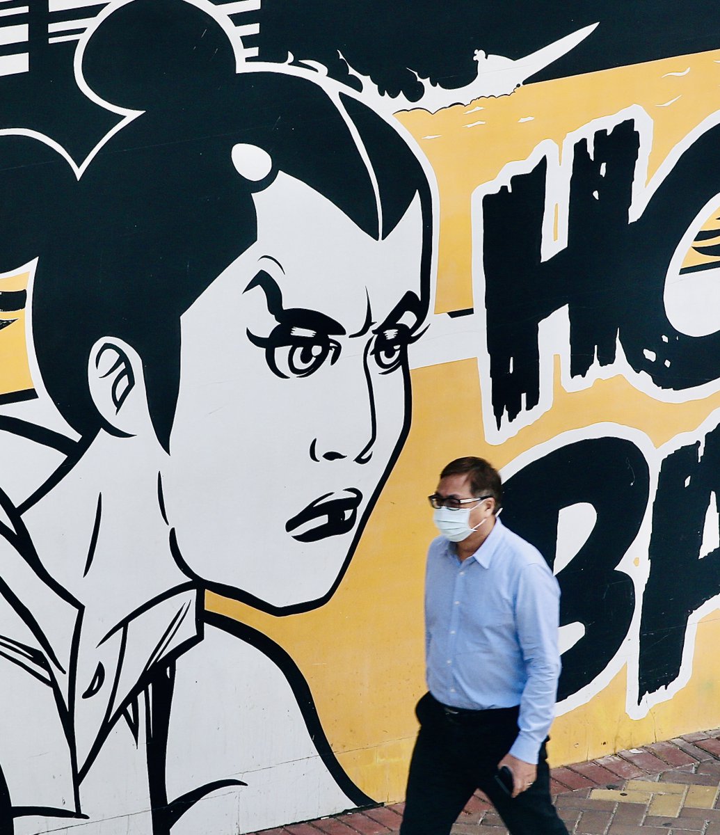 ThePointTaken's tweet photo. #VisualHK: Daily life in #HongKong as a third wave of the #COVID_19 pandemic sweeps through the city.
(📷Raymond Chan / China Daily) https://t.co/4rw8XfTIpp