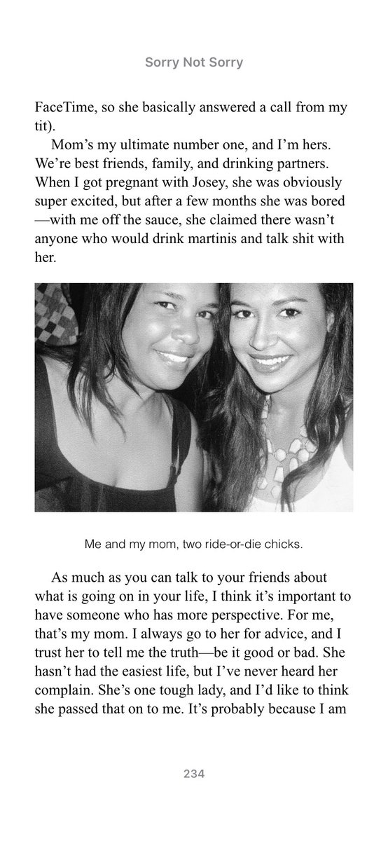 LovelyMonchele's tweet photo. Some of the most beautiful words Naya ever wrote were reserved for her mom. My heart truly goes out to Yolanda and the entire Rivera family. #RIPNayaRivera https://t.co/evjTgLzr2p