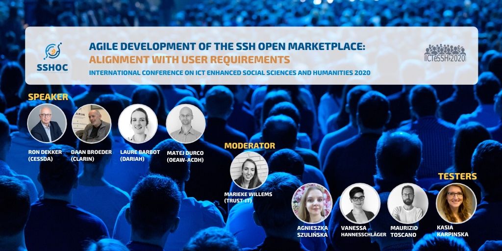 SSHOpenCloud's tweet photo. Have you missed our #SSHOpenMarket Alpha launch session at the #ICTeSSH2020!?
📽️ Recording & presentations are now available on the #SSHOC website https://t.co/A9xbjoglXj https://t.co/VL5Ayljhv2