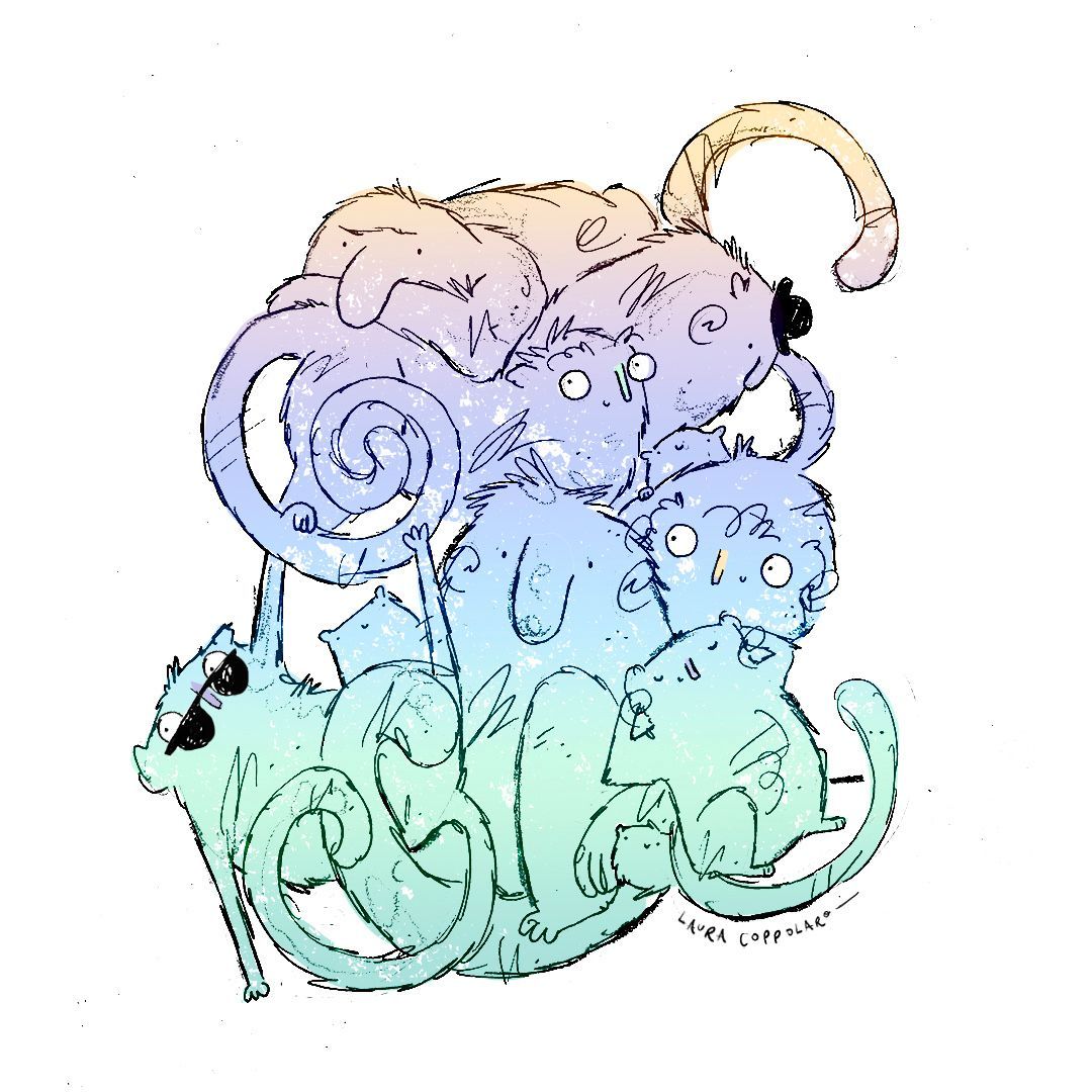 Laura_coppolaro's tweet photo. We came across lots of cheeky primates on our travels - flappy nose proboscis monkeys, orangutans in the rainforest, silver langurs amongst the fireflies of the Klias river, & lotsa sassy macaques ๐๐ฆง
#illustration #travelart #childensillustration #backpackingasia #borneo https://t.co/1a84xv0MWd