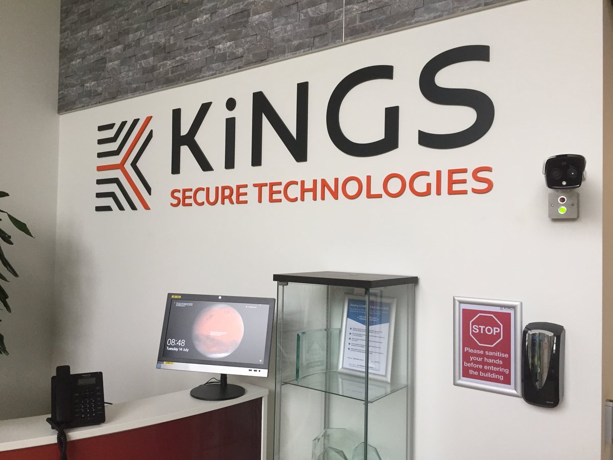 kingsltd's tweet image. Our new thermal camera with traffic light system is now watching over us. One of the many safety measures we have put in place as we start to welcome our colleagues and visitors back to HQ #bouncingback #newnormal #feverscreening