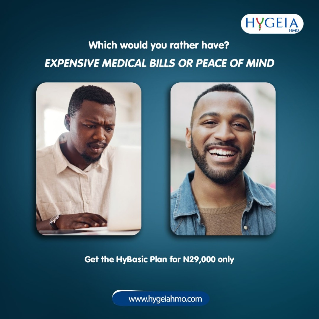 HygeiaHMO_'s tweet photo. Get the HyBasic plan for ₦29,000 only.
Benefits include;
basic X-Rays,
dental and optical care, and up to ₦50,000 in prescribed medicines.
Visit https://t.co/k0bexLKR3T to get started.
#healthinsurance #hybasic #healthcare #hygeiahmo https://t.co/2otd29Sajq