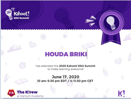 brikihouda4's tweet photo. #flipgrid #Edmodo #kahoot #Microsoftinclusiveclassroom #Weakelet #T4T #Tunisia https://t.co/YxeTJeyUue