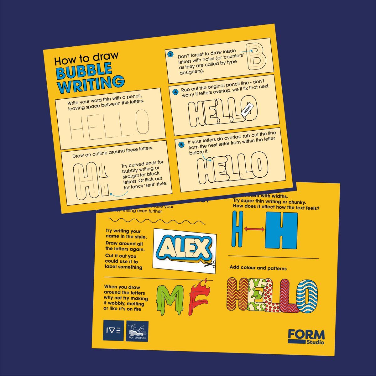 Yesterday saw the launch of the @BridgeYorkshire's #bagsofcreativity project. Joe (along with lots of other local creatives) has designed activities to go with bags of art materials to go to vulnerable children and young people around the region. Info: weareive.org/bags-of-creati…