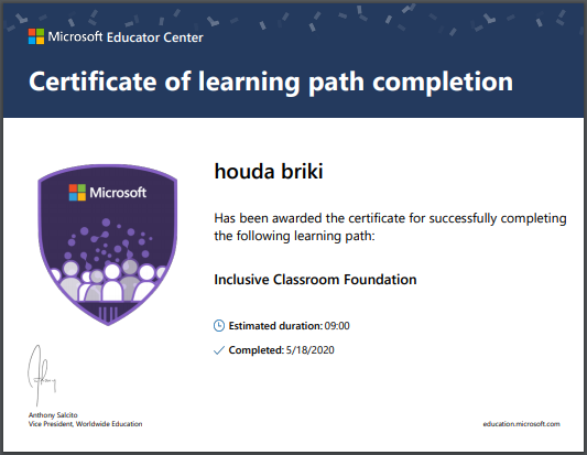 brikihouda4's tweet photo. #flipgrid #Edmodo #kahoot #Microsoftinclusiveclassroom #Weakelet #T4T #Tunisia https://t.co/YxeTJeyUue