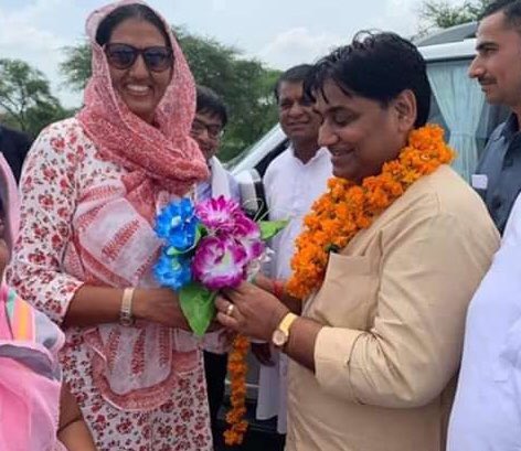 शिक्षा मन्त्री श्री गोविन्द सिंह डोटासरा जी को  राजस्थान कांग्रेस प्रदेश अध्यक्ष बनने पर बहुत_बहुत बधाई व शुभकामनाएँ।<a href="/GovindDotasra/">Govind Singh Dotasra</a>