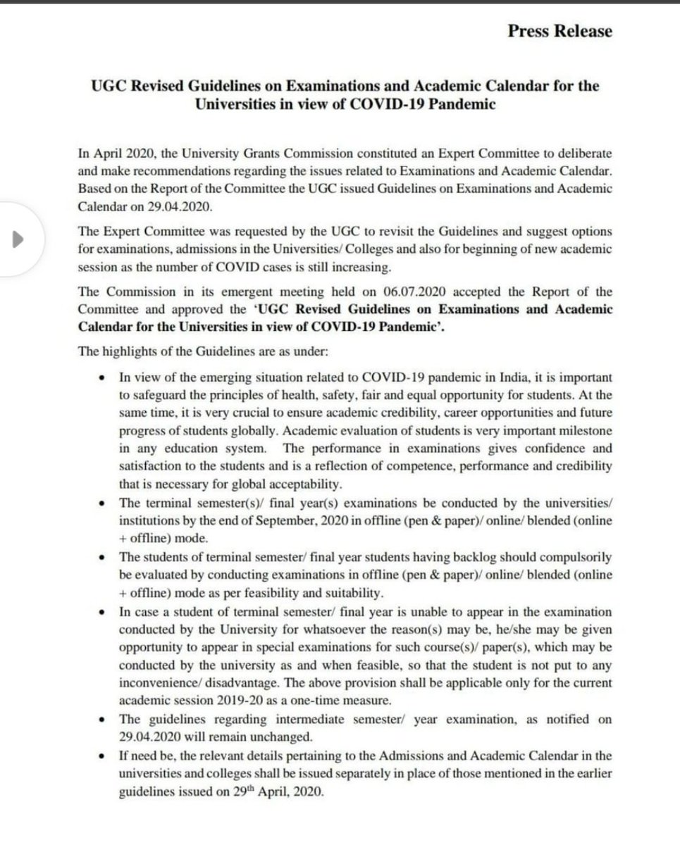 #NoExamMHRD 
@ugc_india @HRDMinistry @DrRPNishank @PMOIndia
@CMOfficeUP @RahulGandhi @priyankagandhi
@ABVPVoice covid-19 820916 case today increase pr day #cancelfinalyearexam
#PromoteStudentsWithoutExams
Promote final year Students
Kya final year ke students ko covid19 nahi hoga