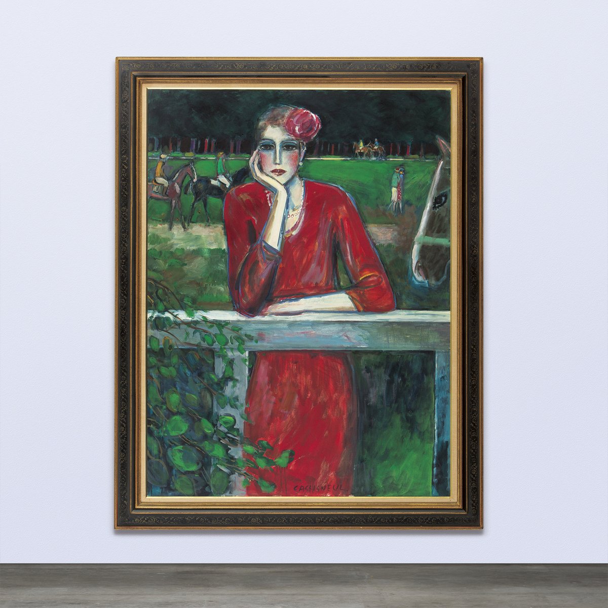 今回は、先日のビュッフェに続き、同じくフランス画壇を代表する作家