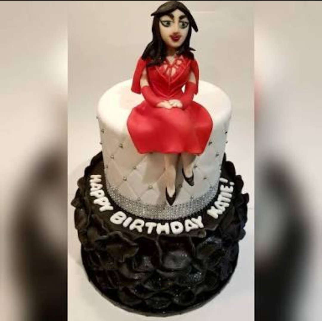 Wishing you a Happy Birthday, Katie McGrath! May you get a cake as awesome as this one 