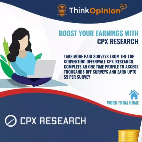 OpinionThink's tweet photo. One more offerwall added to our All Platforms to provide more Paid survey opportunities. Find and try out our new offerwall CPX-Research to Earn more today as well as everyday! Happy earnings everyone folks :)
#thinkopinion #paidsurveys #WorkFromHome https://t.co/es6wYAux18
