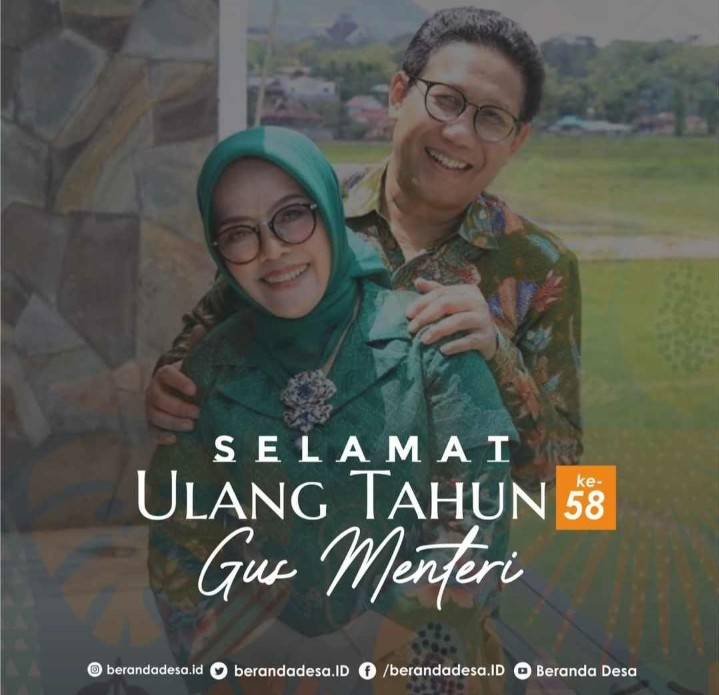 HAPPYBIRTDAY gus menteri yg ke 58 dan selamat dan sukses selalu atas penganugerahannya gelar DHC #Harlah58GusHalim 
<a href="/jokowi/">Joko Widodo</a> <a href="/tppkemendes/">TPP KEMENDES</a> <a href="/halimiskandarnu/">ABDUL HALIM ISKANDAR</a> <a href="/taufikmadjid71/">IG : taufik.madjid</a> <a href="/anwsanusi/">Anwar Sanusi</a> @fachrilabalado <a href="/AndryDewantoAh1/">Andry Dewanto Ahmad</a> <a href="/azzameldzikrie/">#SantriIndonesia</a> <a href="/malik_haramain/">malikharamain</a> pic.x.com/c1pzT0u7X9
