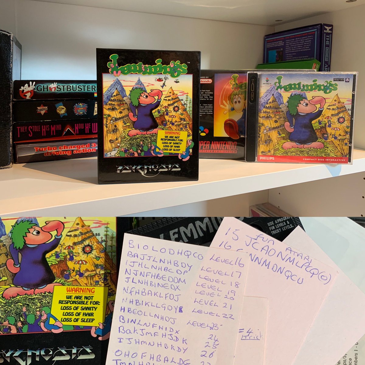 CollectorVault's tweet photo. New arrivals: Behold! The last 2 #pal #wiiu games that were made. #pixelheart #shmupcollection & #findingteddy2 entered the vault 🙏. Added #lemmings for the #zxspectrum and #ps4 #slain! What a game... #gamemuseum #gamecollectors #gamers #gameroom #retrogaming #nintendowiiu https://t.co/j6ub1TV5Zf