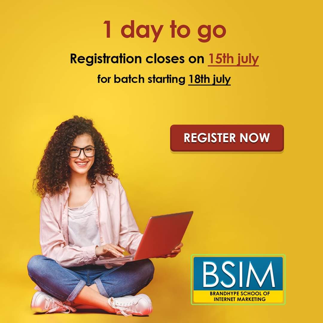 BrandhypeLive's tweet photo. Choosing the right digital marketing course can be somewhat challenging. Brandhype school of internet marketing is here to help you to learn from real industry expert
For more details visit
https://t.co/iD8dIXIasZ
or call on this number
+91 8707846860
.
#digitalmarketing #classes https://t.co/dXgfApG4n7