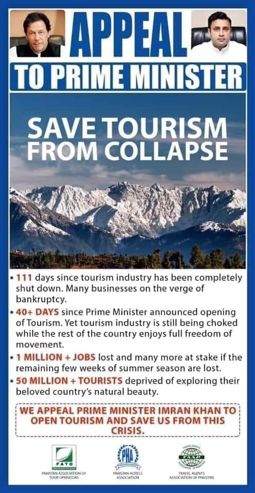 DrSadiaKhalid's tweet photo. Appeal to Prime Minister
#OpenTourism https://t.co/7ycp9MHdoQ
