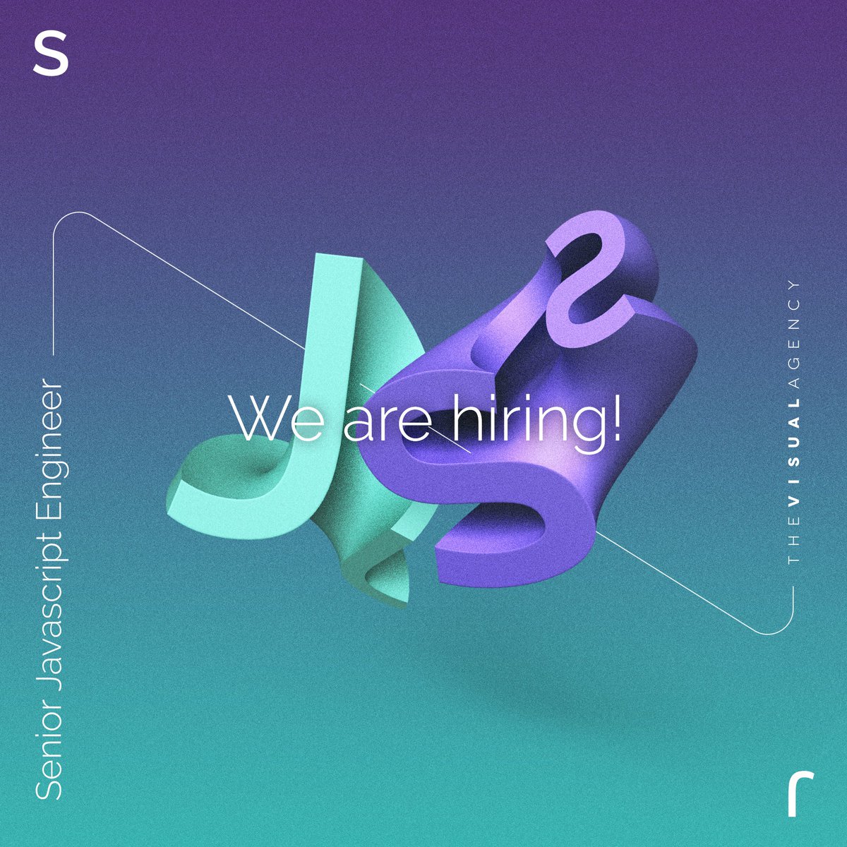thevisualagency's tweet photo. We are looking for a senior Javascript engineer to join our team.
Main tasks: developing data-driven web applications and dashboards for data visualization.
🔗 If you think you do the trick, submit your application here: https://t.co/juGOq05CqE  

#Javascript #developer https://t.co/N7wdbi7njp