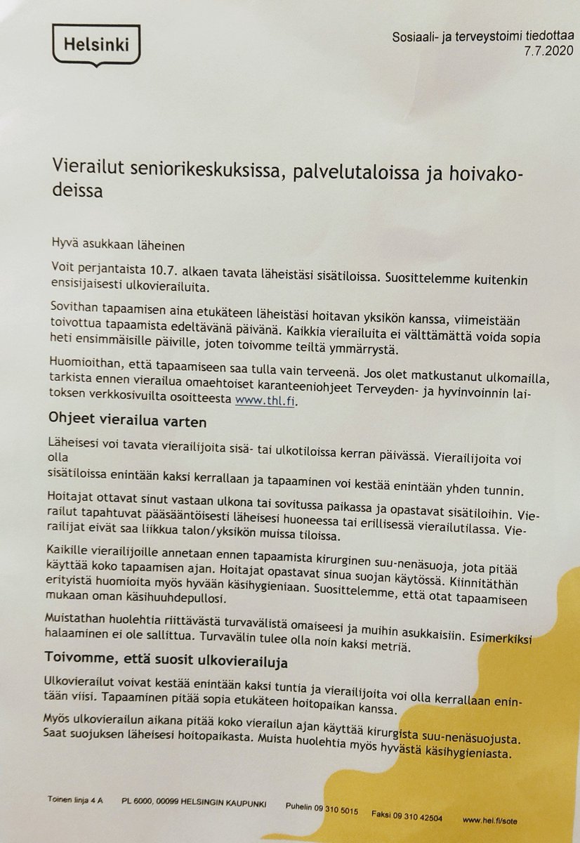 Näitä <a href="/helsinki/">Helsingin kaupunki</a> <a href="/helsinginsote/">Sosiaali- ja terveyspalvelut Helsinki</a> ohjeita noudattavat myös yksityiset toimijat. Reseptin kirjoittaminen ei ole helppoa ...