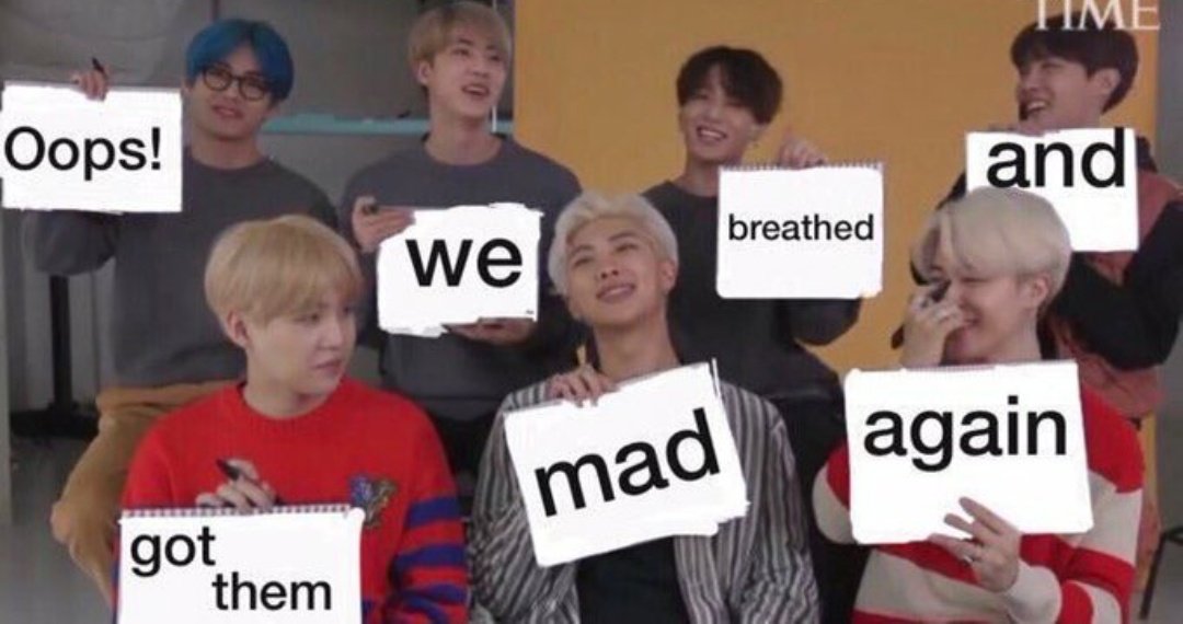 tksinta's tweet photo. Kpoppies: #armyisoverparty

Armys: https://t.co/uTUQxtdtHs