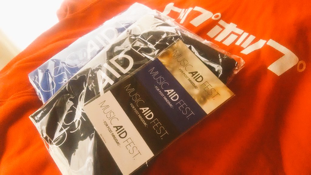 divaGdi's tweet image. キターーー(ﾟ∀ﾟ)👍✨ーーーー!!!!!!!!!
#MUSICAIDFEST.〜FOR POST PANDEMIC〜」 #GLIMSPANKY 「風に唄えば」Stay Home ver.  music-aid-fest.com  発送メール来てから数時間……はっや!!w
