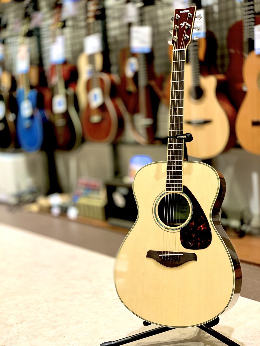 shima_kahoku's tweet photo. 【売り切れ必死!!】欠品状態が続く人気の入門ギター、
YAMAHAのFS830が奇跡の入荷!!
1本限りの早い者勝ちです!!
担当:早川までお問い合わせ下さい!
#YAMAHA
#アコギ
#FS830
#入門ギター
#初心者 https://t.co/EA5WVGLR6v