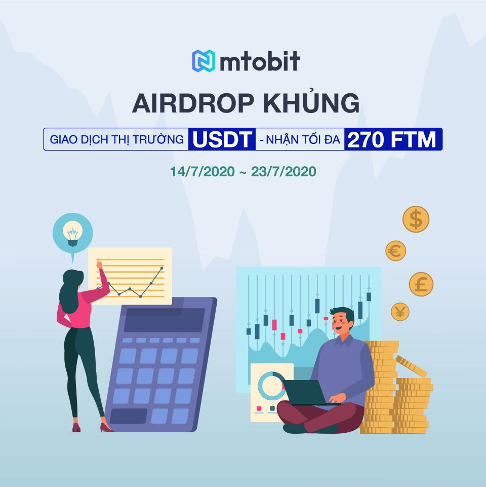 ExchangeMtobit's tweet photo. #Mtobit continues to list $FTM / $VND through "SUPER TREMENDOUS AIRDROP" Trading on $USDT Market - Get Maximum 270 FTM event.
Time of the event: 14:00 on Tuesday, July 14, 2020 to Friday, July 24, 2020.
Details: https://t.co/U8JJgMYjNI
#Mtobit #Mtobitexchange #MTO $MTO #FTM https://t.co/UfrFIUoV5x