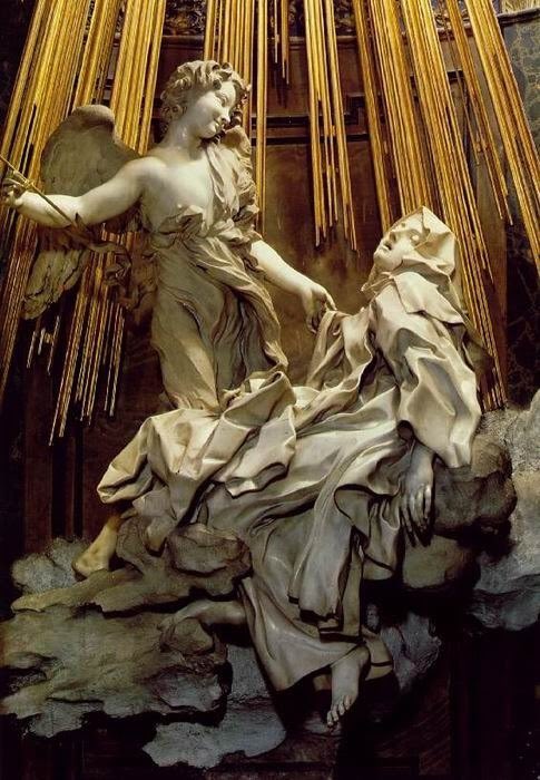 This practice of commissioning for funerary chapels continued into the Baroque era. Bernini was commissioned to do Ecstasy of Saint Theresa by Cardinal Federico Cornaro for his bursley chapel in Santa Maria Della Vittoria.