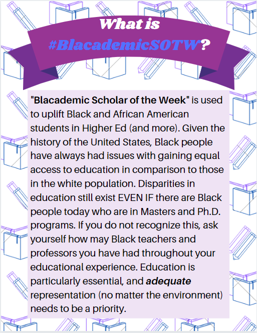 Black Academic Experiences For You tweet media