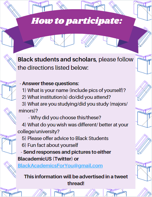 Black Academic Experiences For You tweet media