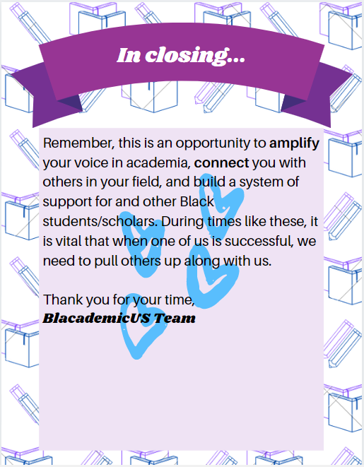 Black Academic Experiences For You tweet media