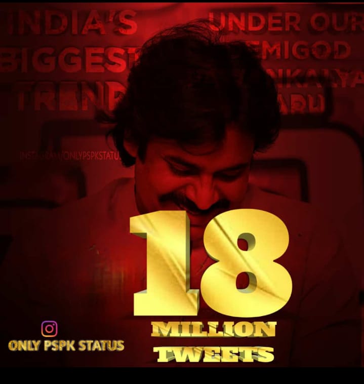 SANDEEPAIDU1's tweet photo. #AdvanceHBDPawanKalyan
   
Most Powerful TREND 🔥👌🏻 #AdvanceHBDPawanKalyan https://t.co/YEWWyoXLDx