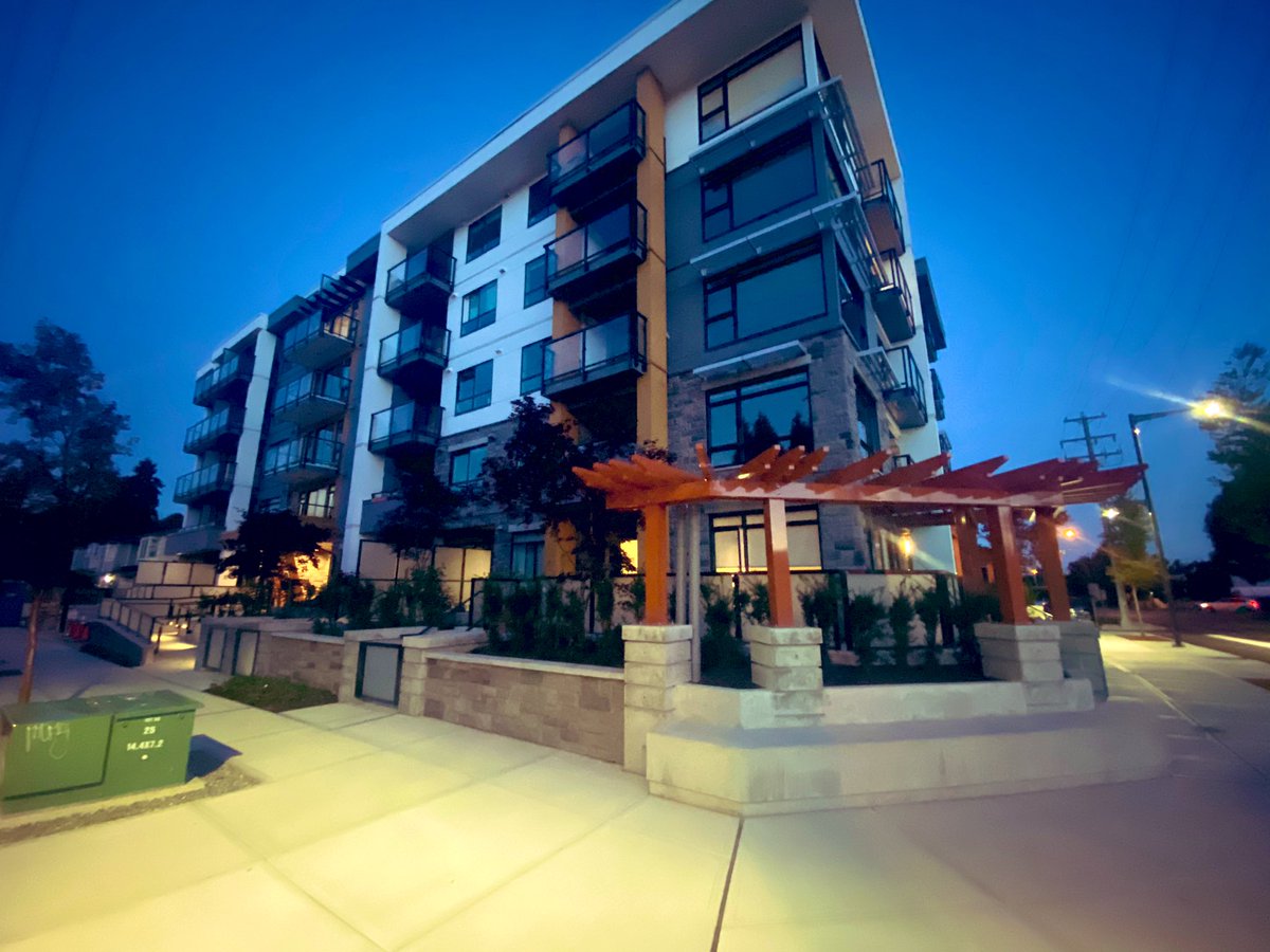 Some of the new homes in the neighbourhood, one just starting to be occupied and one nearing completion. I voted in favour of both of these. Will have to send the residents a letter to let them know they are welcome, despite the rhetoric against multi-family homes.