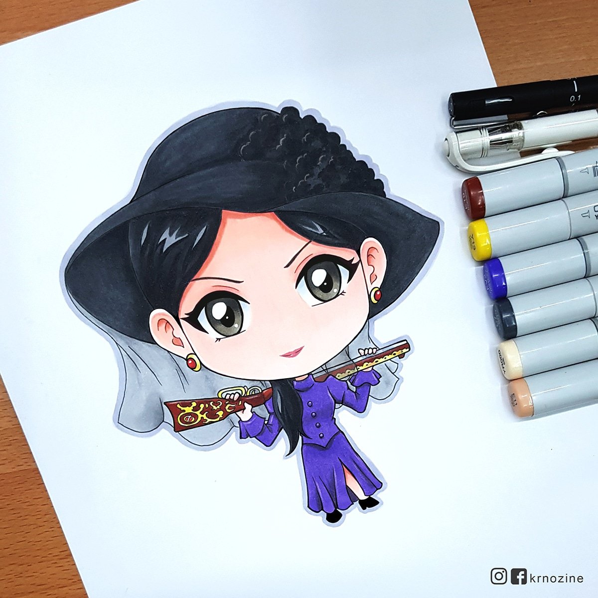 KrnozineA's tweet photo. Drew a chibi art of Jang Man Wol from Hotel Del Luna played by IU
#art #artist #myart #drawing #digitalart #characterdesign #illustration #characterart #copic #copicsart #manwol #jangmanwol #iu #copics #hoteldelluna #iuhoteldelluna #iuart #ıufanart #dlwlrma @dlwlrma https://t.co/z9pdCzJm9a