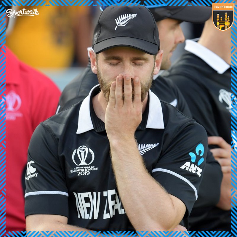 teamhyderabadIN's tweet photo. 💔💔 One year gone and it still feels the same! #OnThisDay in 2019, England won the Cricket World Cup 'without' defeating Kane and his boys.
📸 Getty • #CWC19 #CWC19Final #CWC19Finals #ENGvsNZ #ENGvNZ #NZvsENG #NZvENG #ICC #kanewilliamson #TeamHyderabad #Sportwalk https://t.co/xcYEn1AiwO