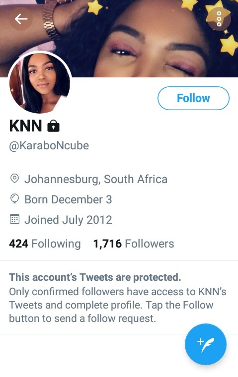 2022AFRICA's tweet photo. 2 Years later and we still don't know what happened to Karabo Ncube and she's still Missing it's been 2 years since her account was also left like this 2 years!!!!! https://t.co/lpnyiyNUZS